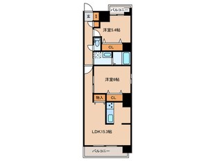 NR金山の物件間取画像